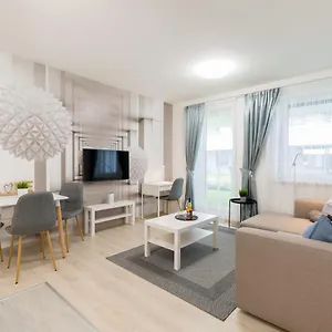  Apartmán Downtown Residences Leo - Ac, Elevator, Terrace Maďarsko