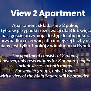 Apartment Main Square 18 View 2, Krakow